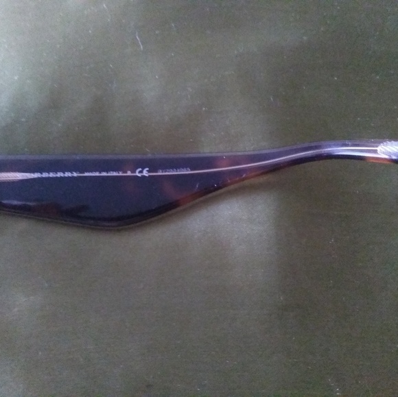 Burberry havanna brown 54mm round frame lenses - Picture 2 of 2